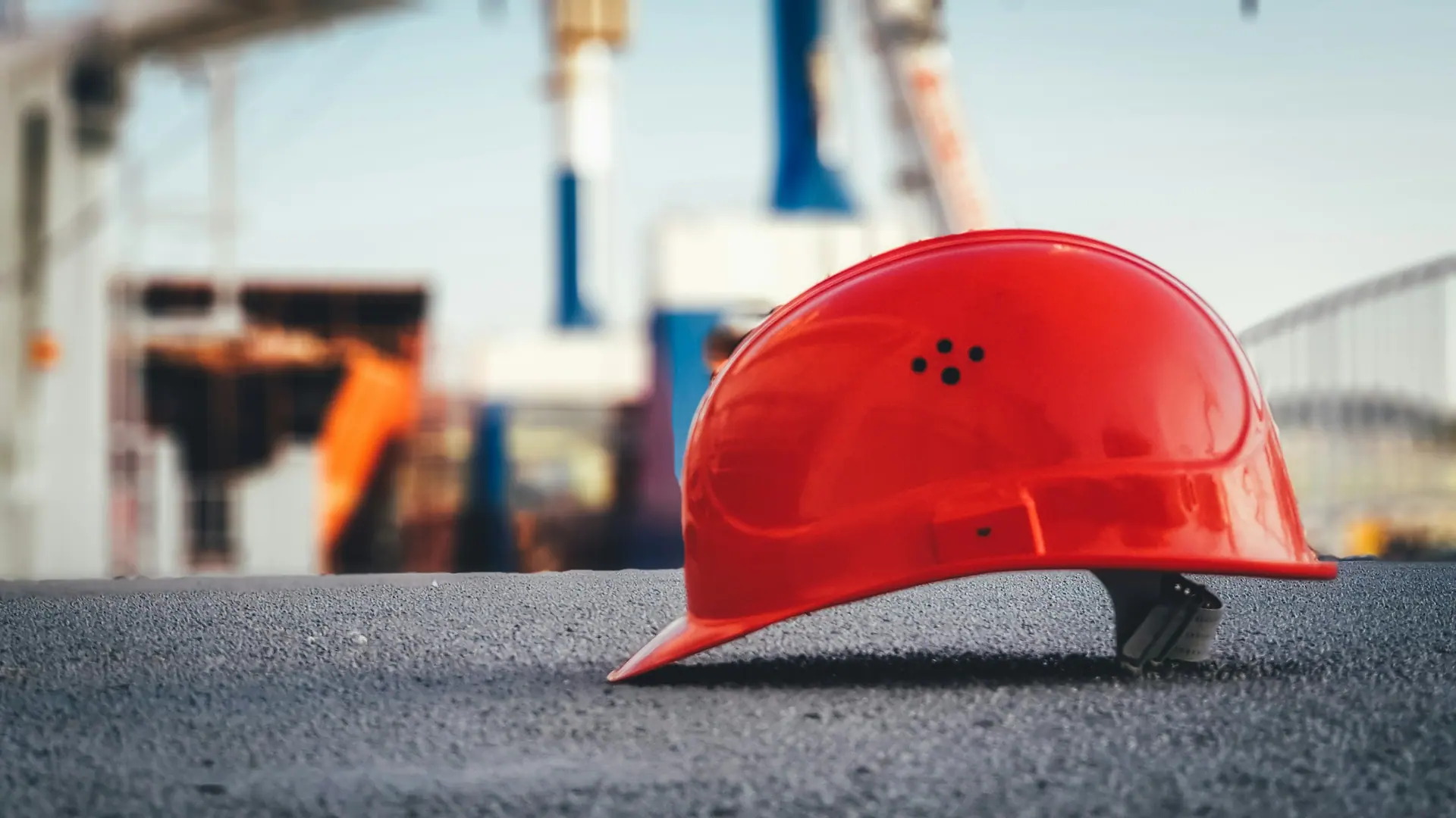 Safety planning discussion on a construction project